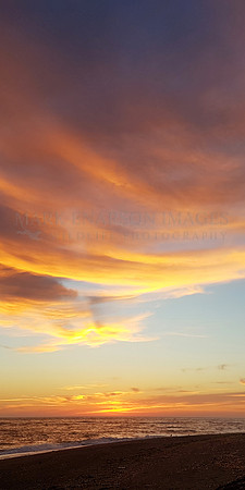 Sunrise over Peninsula Valdés, Argentina