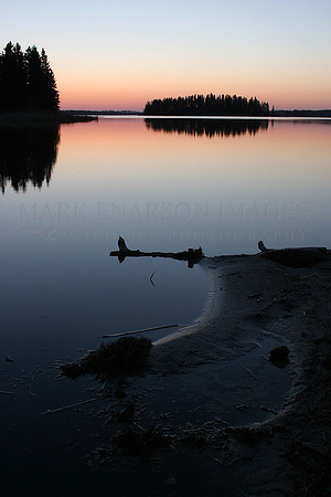 Dusk at Elk Island National Park
